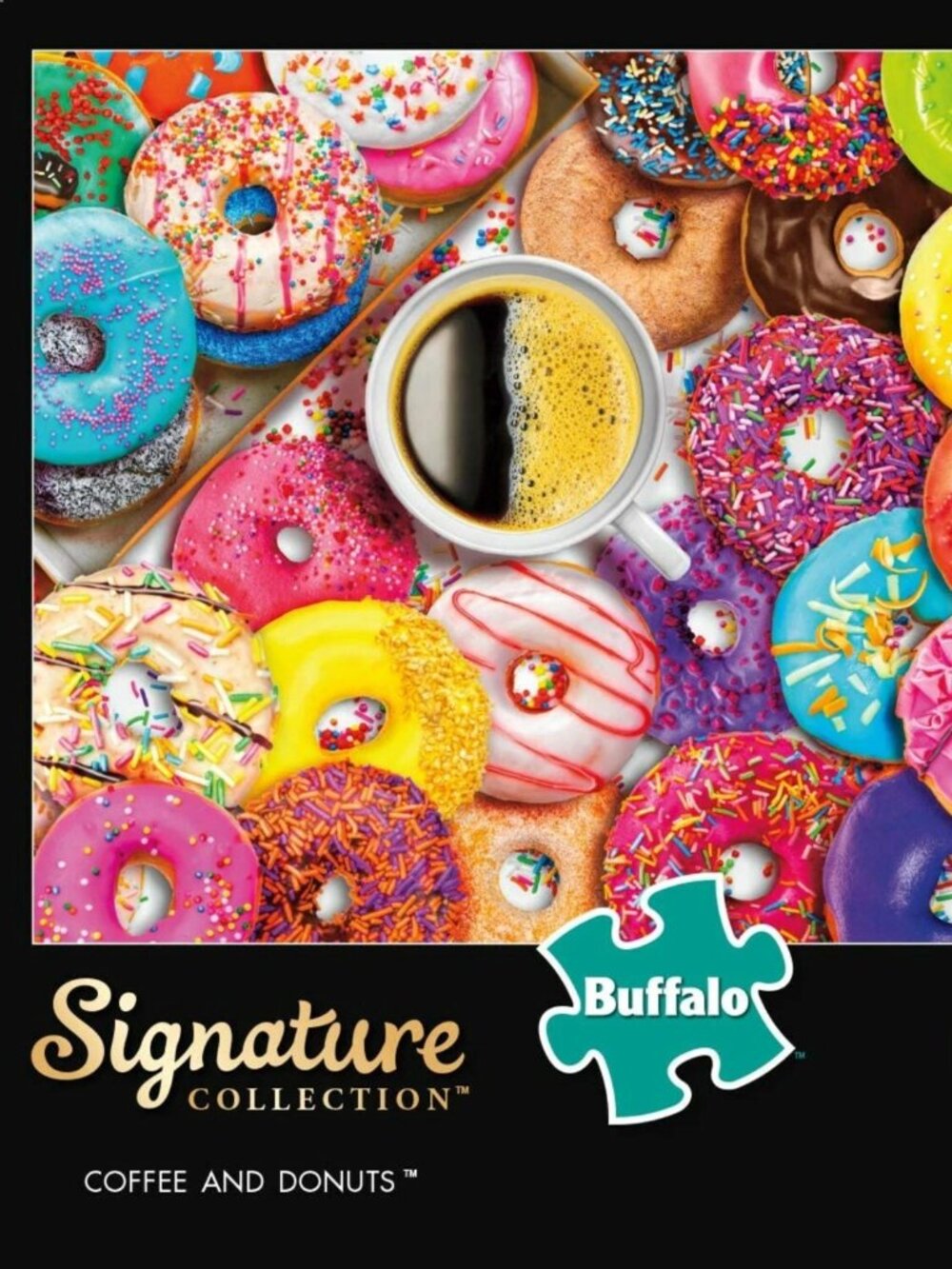 Coffee and Donuts 1000 Piece Puzzle